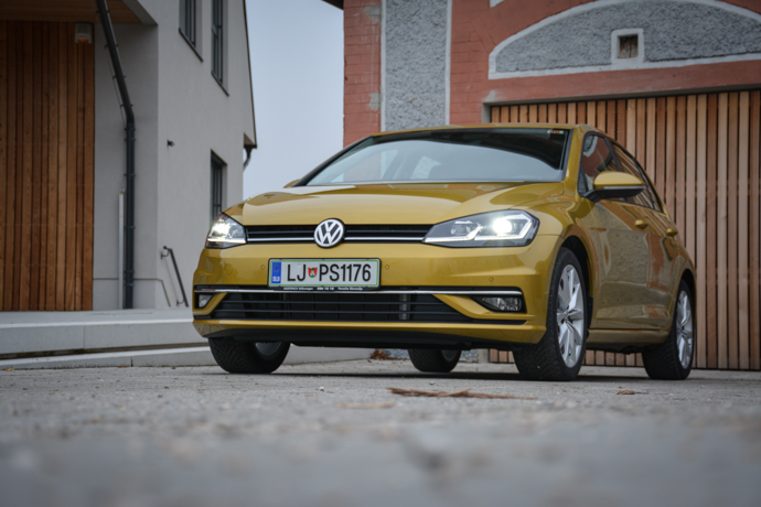 Novo doma: Volkswagen Golf (osvežitev za VII. generacijo) 